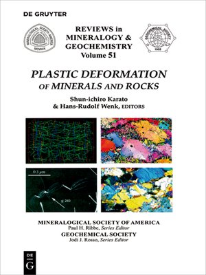 cover image of Plastic Deformation of Minerals and Rocks